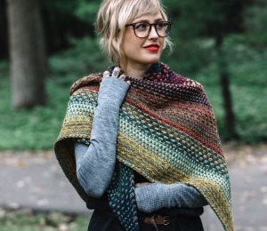 Nightshift Shawl Pattern - Drea Renee Knits