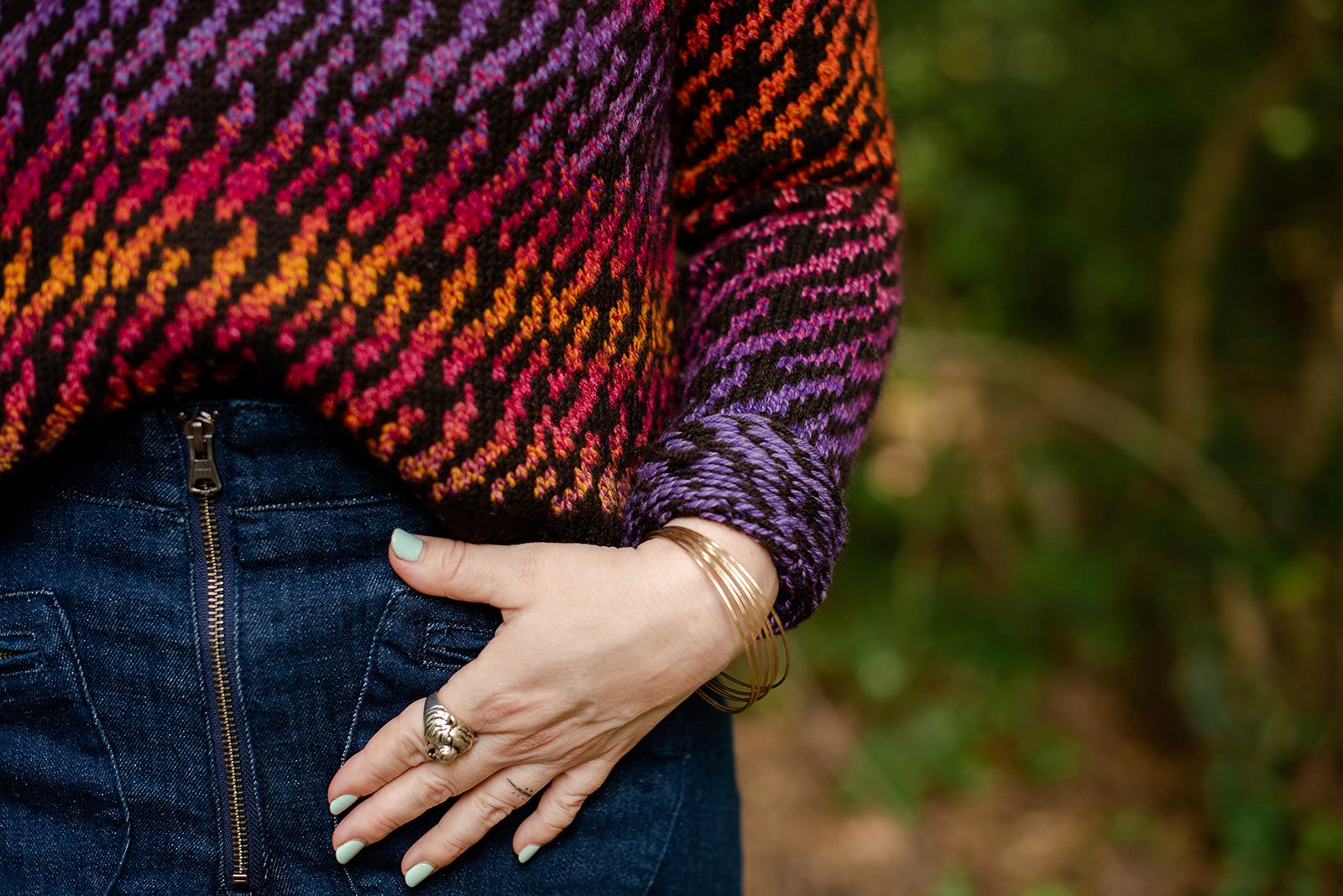 Fierce Sweater Design by Kate Oates
