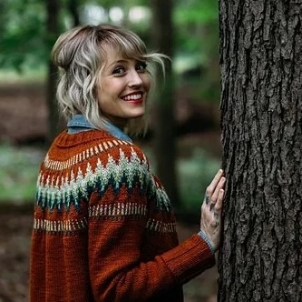 Throwback cardigan pattern