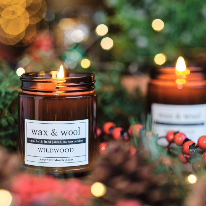 Wax & Wool - Pure Soy Wax Candles Autumn & Holidays Collection