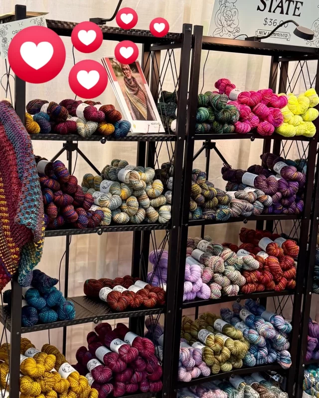 🚨 Yarn crush alert 🚨

Imogen spotted the brand-new Dream State base from @spincycle_yarns  at Flock Fiber Festival, and honestly... we're smitten.

The colours. The texture. The possibilities. ✨

We're waiting to hear whether it will become available to wholesalers, but until then we'll be over here dreaming about cast-ons and planning future projects.

What would you make with this beauty?

#Spincycle #DreamState #FlockFiberFestival #KnittersOfInstagram #CrochetersOfInstagram #YarnShop #IndieYarn